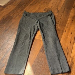 PECK & Peck ladies pants - grey, dress pants, slacks, gray, black, office